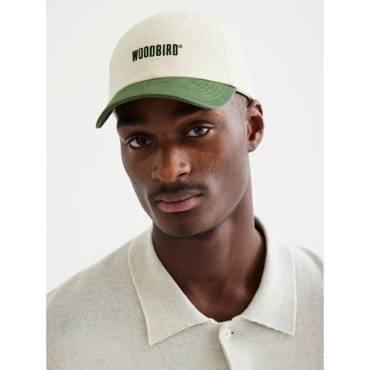 Core Twill Cap - Off White / Army