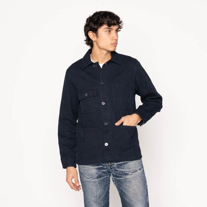 Chore Coat - Indigo Sashiko