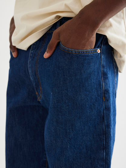 Leroy 90s Rinsed Jeans - Blue