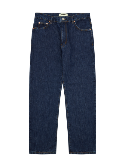 Leroy 90s Rinsed Jeans - Blue