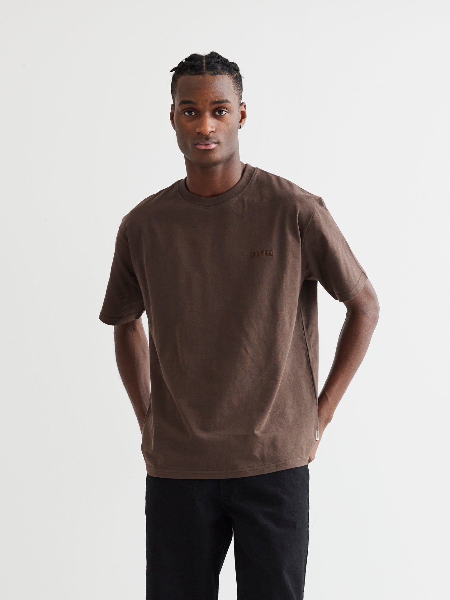 Baine Base Tee - Brown