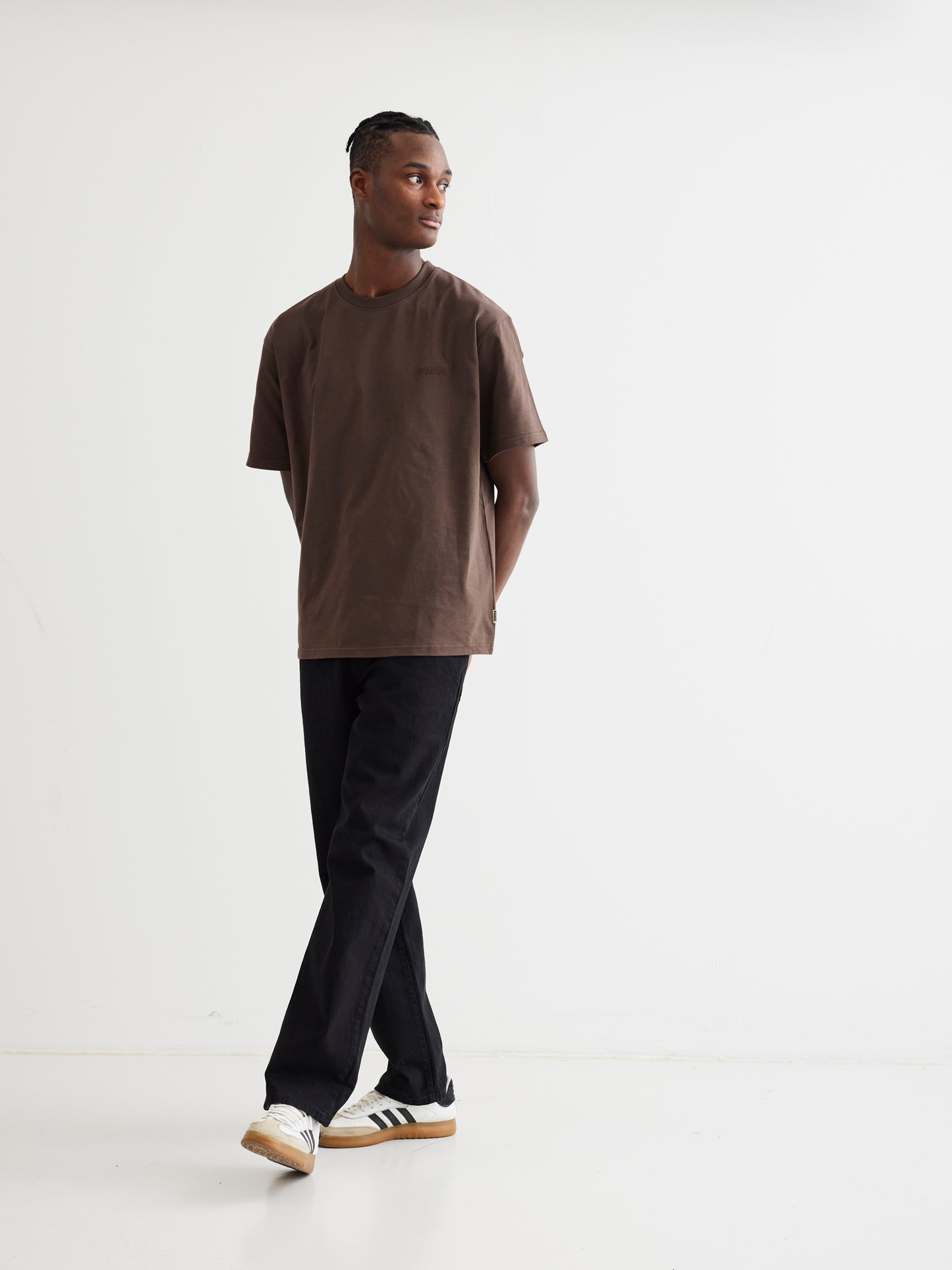 Baine Base Tee - Brown