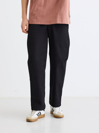 Nick Twill Pant - Black