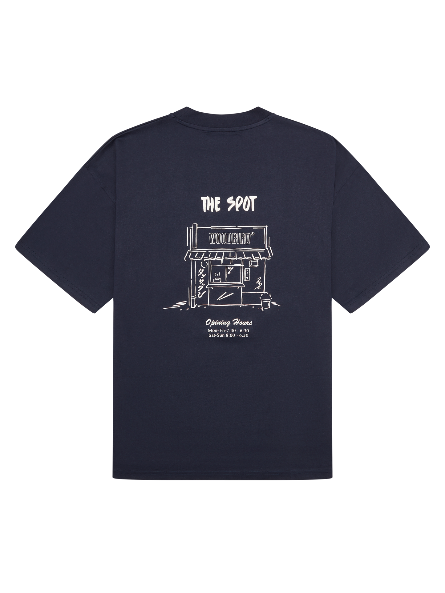 Bose Spot Tee - Navy