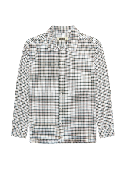 Glixto Check Shirt - Off White