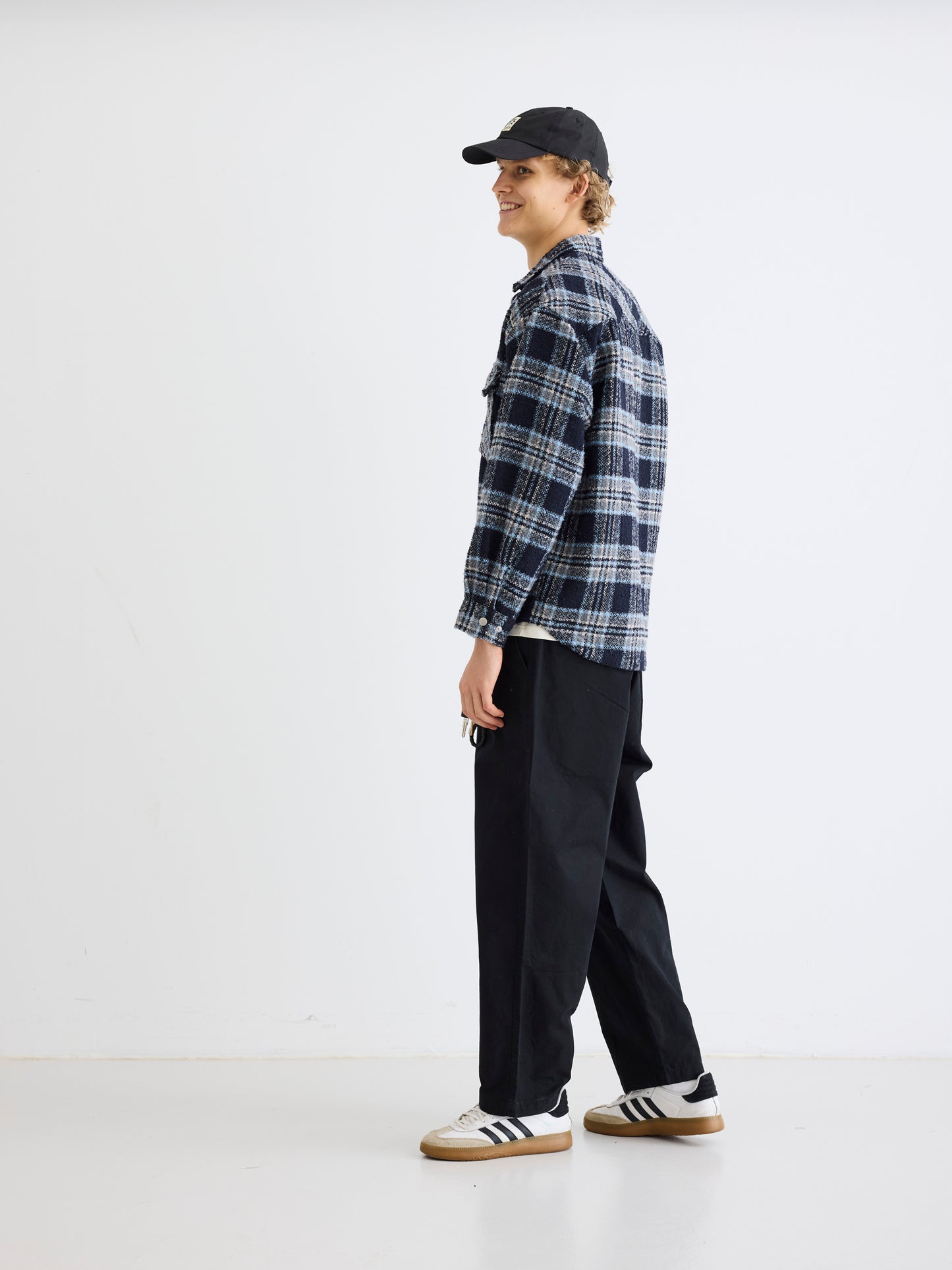 Buck Check Shirt - Blue Check