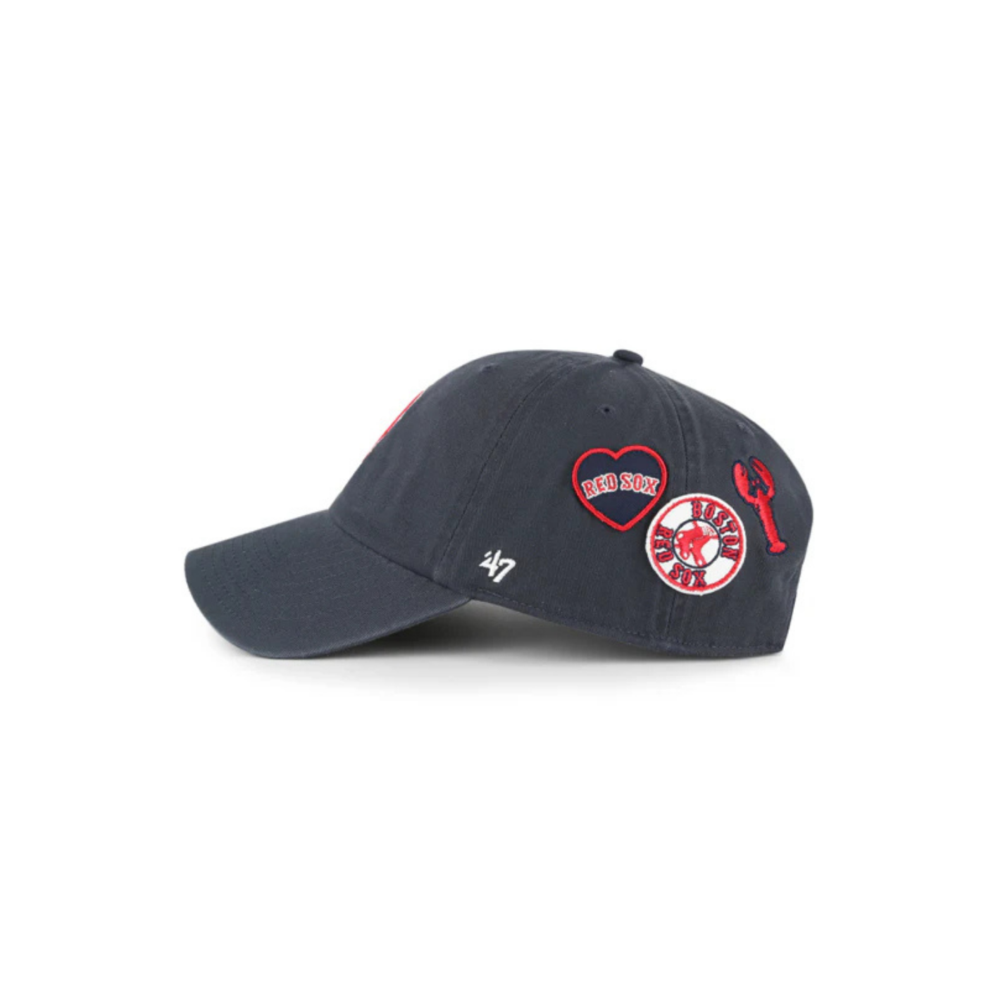 Casquette Boston Red Sox Badges Clean Up - Navy