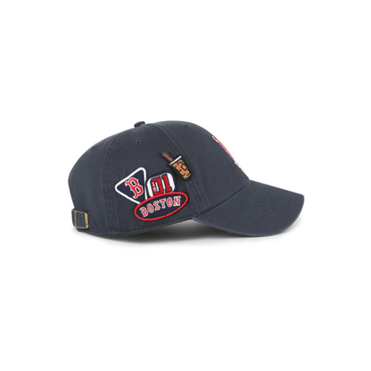 Casquette Boston Red Sox Badges Clean Up - Navy