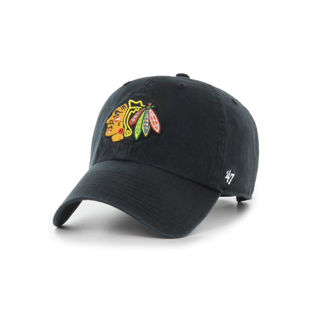 Casquette Chicago Black Hawks Clean Up - Black