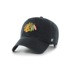 Casquette Chicago Black Hawks Clean Up - Black