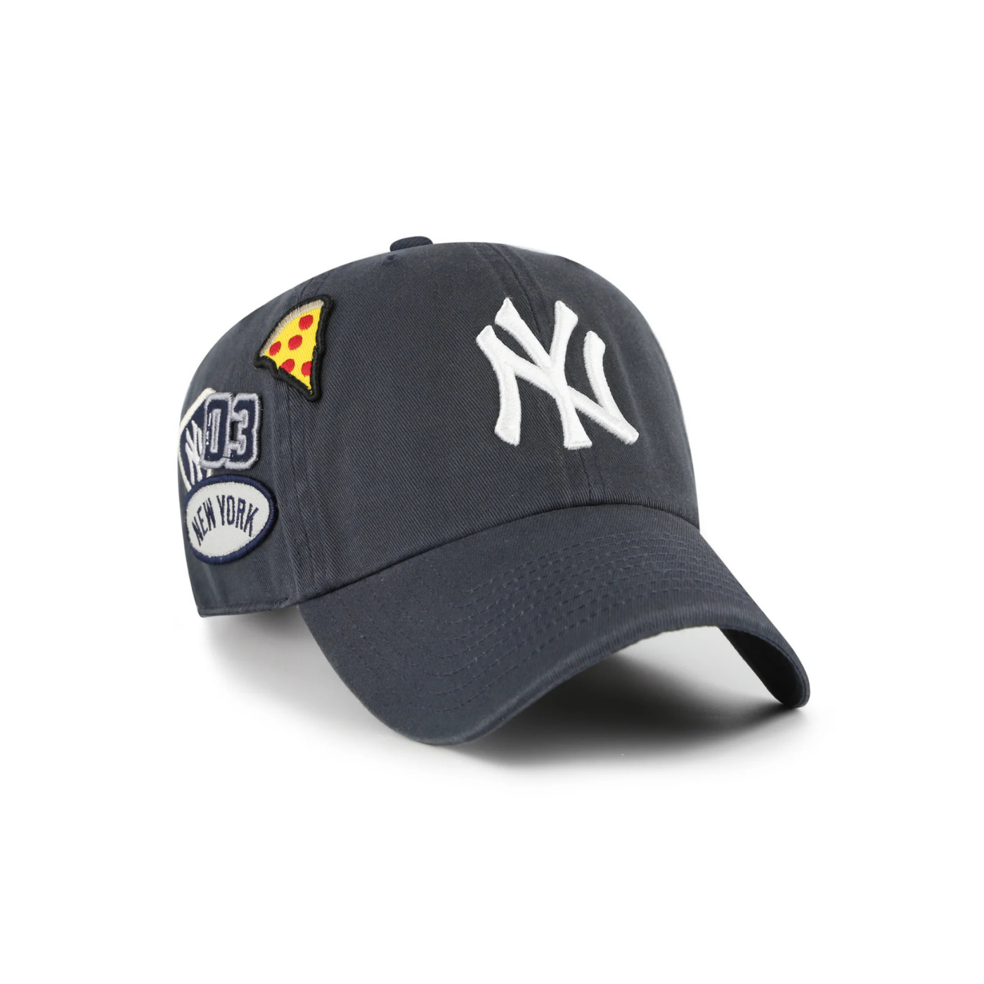 Casquette NY Yankees Badges Clean Up - Navy
