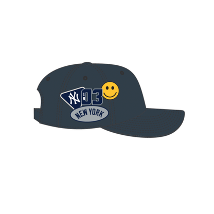 Casquette NY Yankees Badges Clean Up - Navy