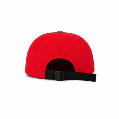 Casquette Running Bouclard Athletics - Red / Forest Green