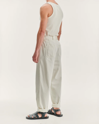 Calder Pantalon - Ecru