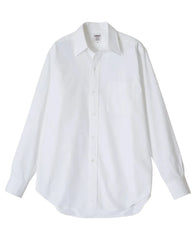 Chemise Ametora Straight Collar Selvedge Poplin - White