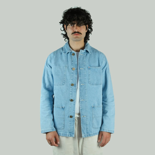 Denim Jacket - Stone Bleached