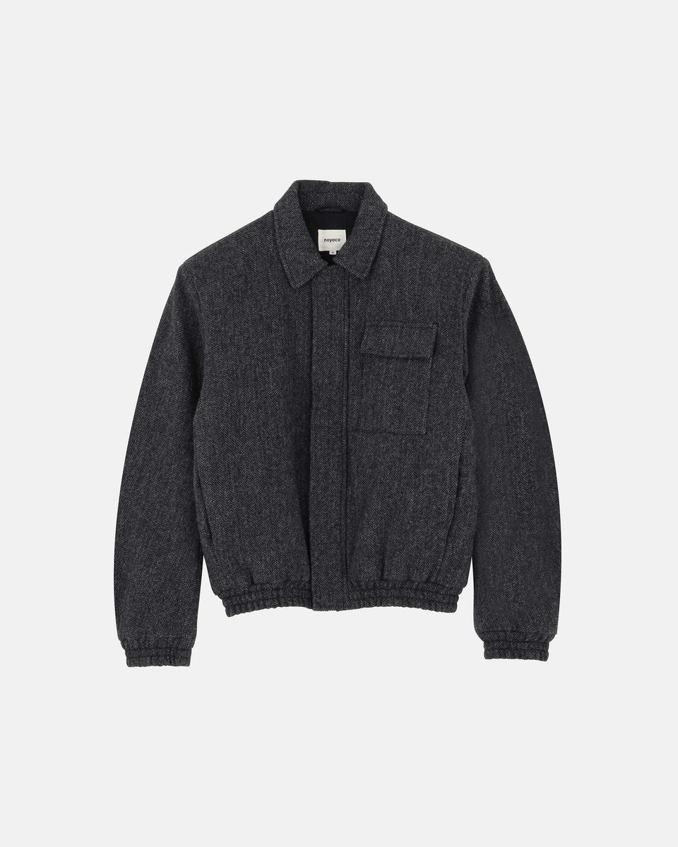 Berlin Veste Herringbone - Anthracite