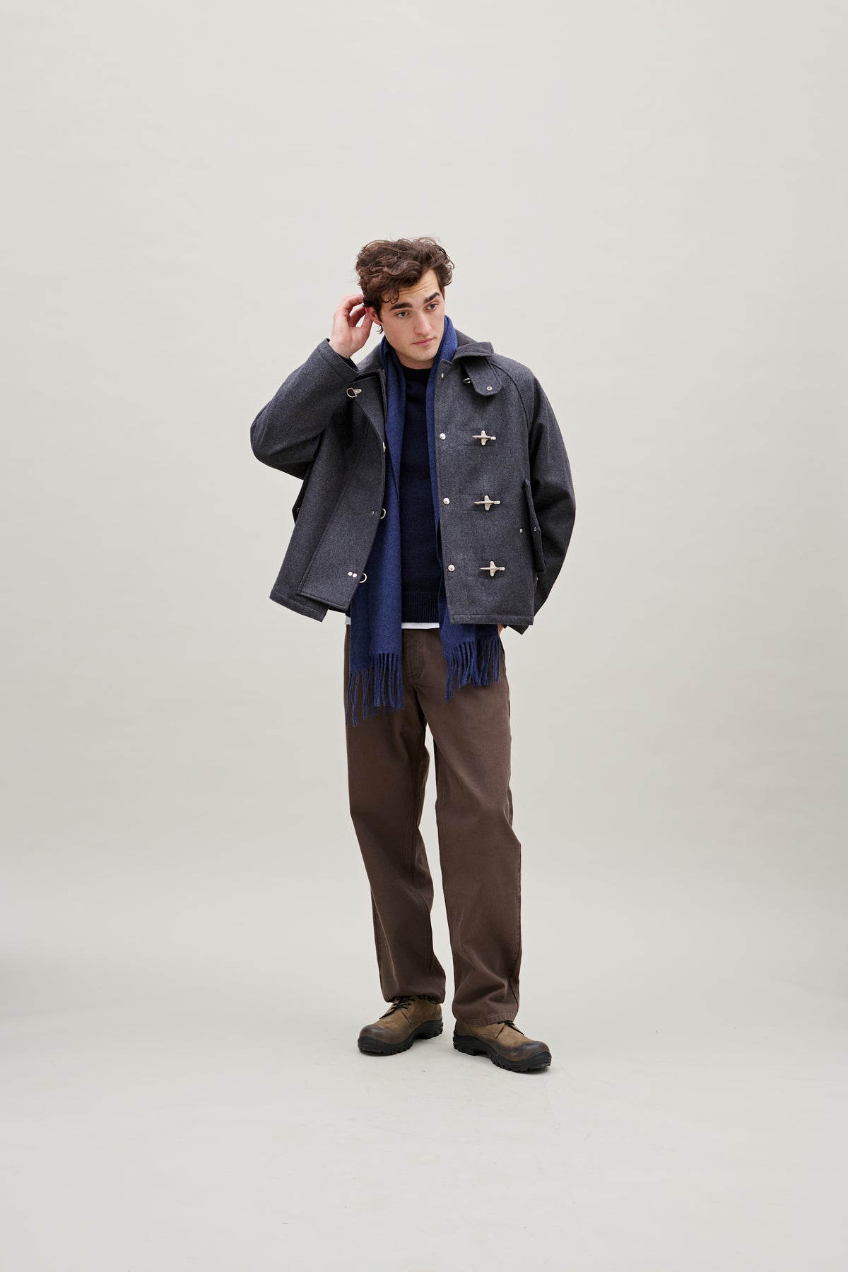 Cinder Wool Jacket - Grey