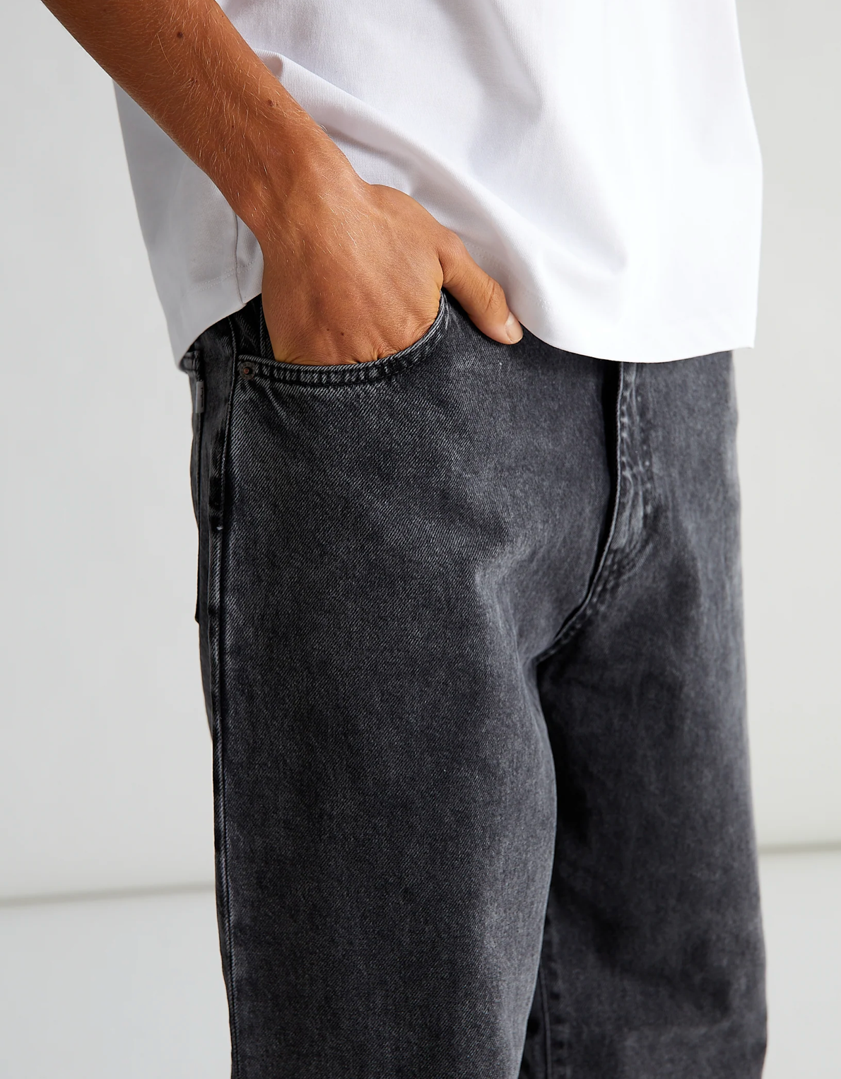 Leroy Thun Black Jeans - Dark Grey