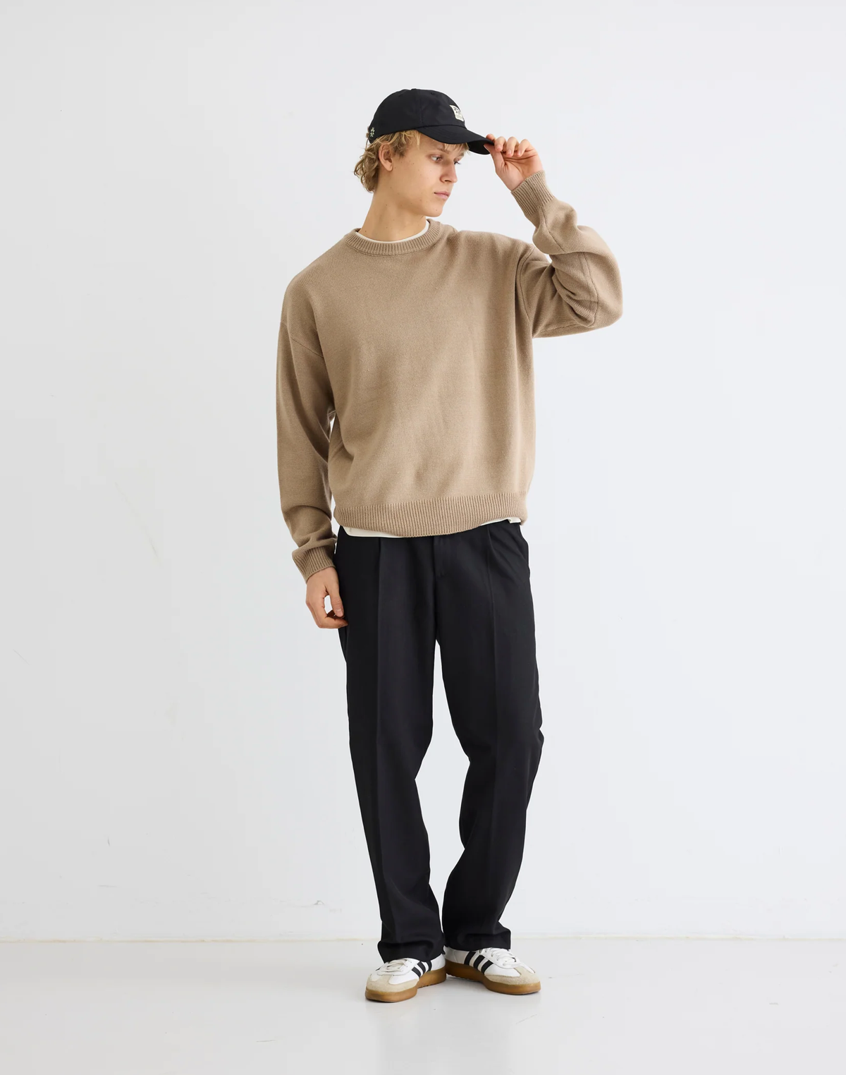 Kurt Base Knit - Stone