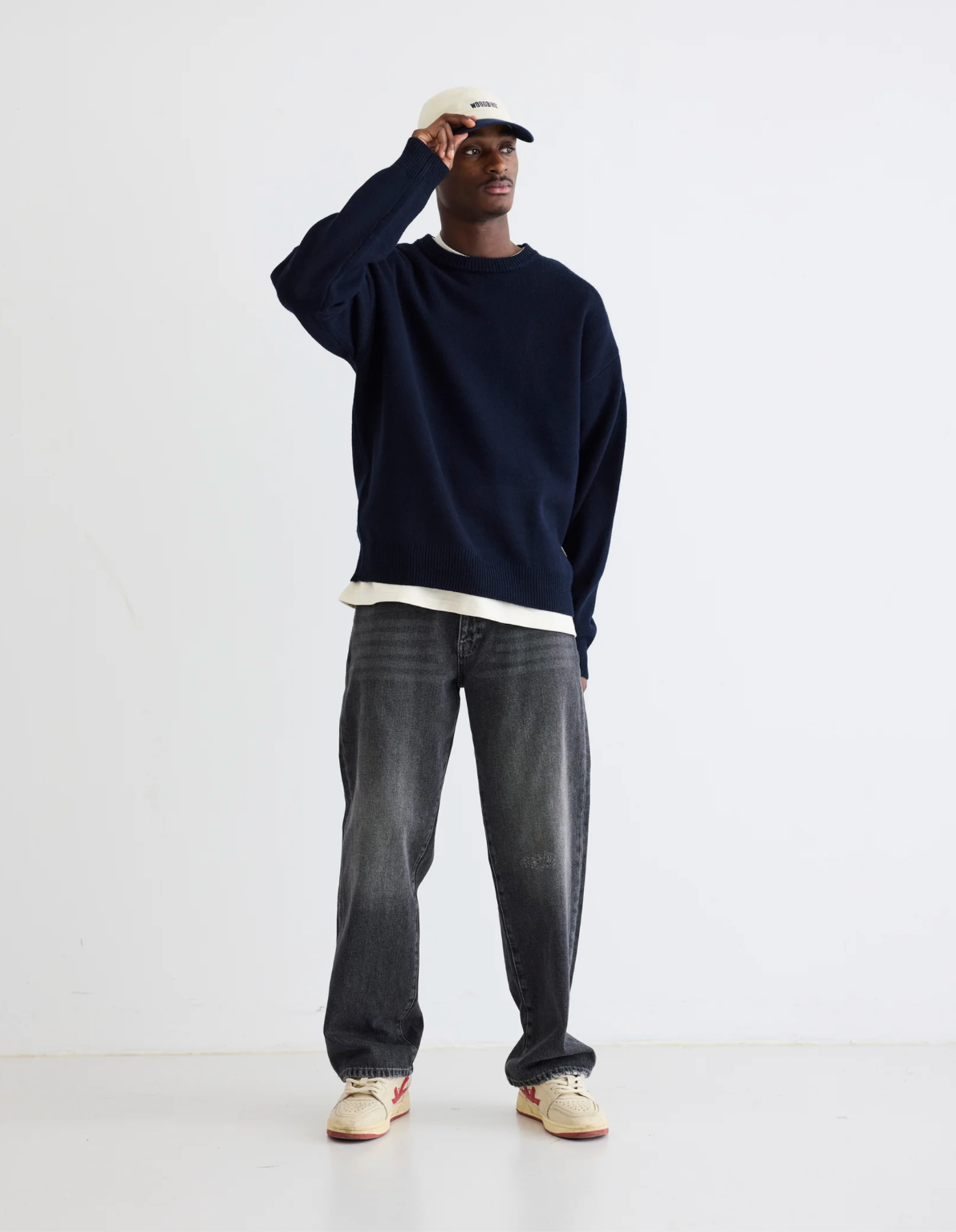 Kurt Base Knit - Navy