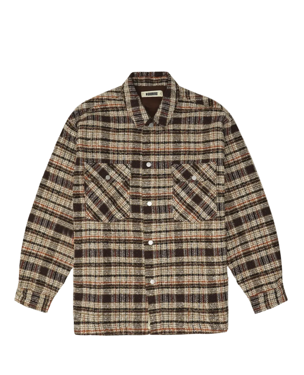 Buck Check Shirt - Brown