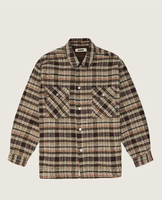 Buck Check Shirt - Brown