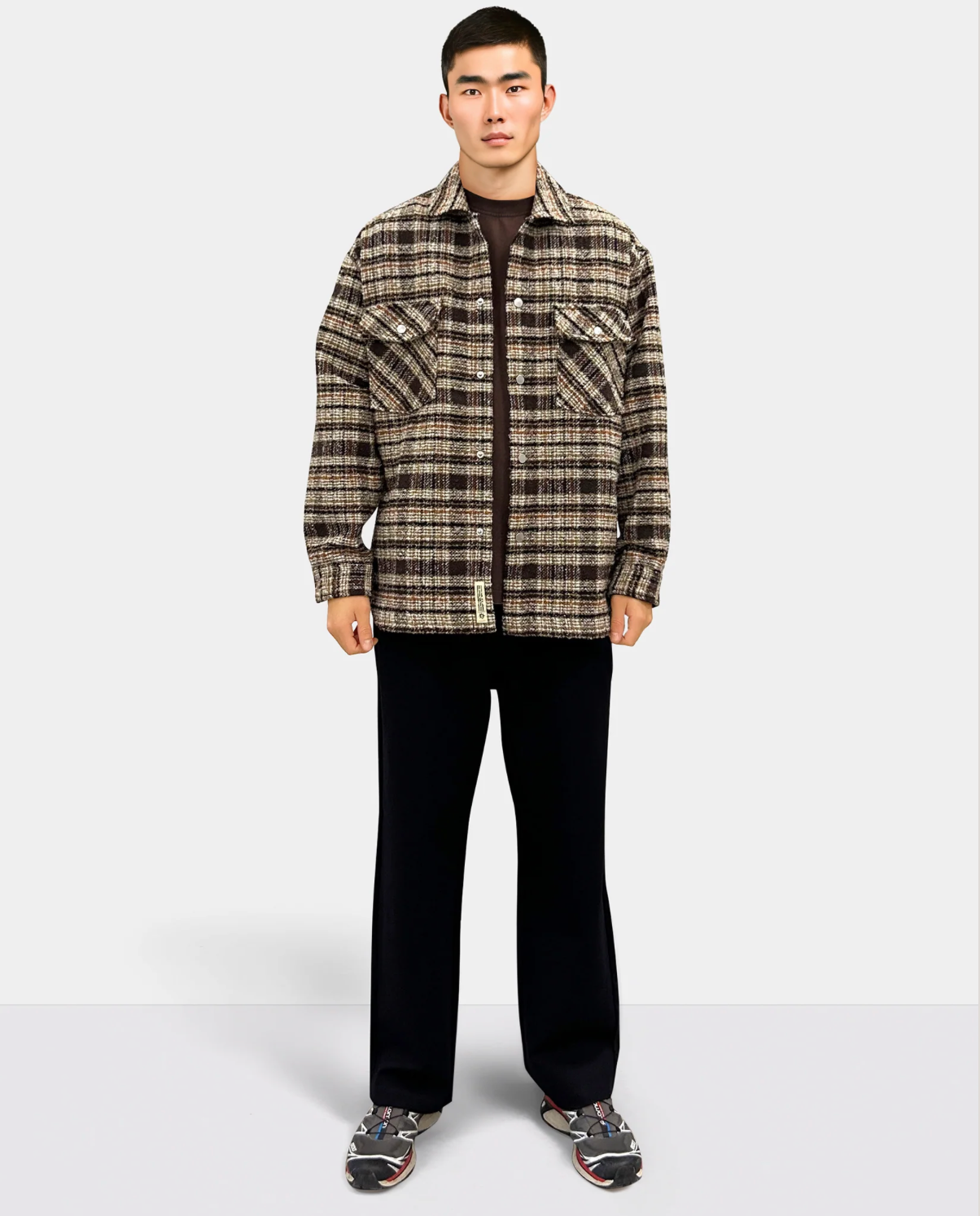 Buck Check Shirt - Brown