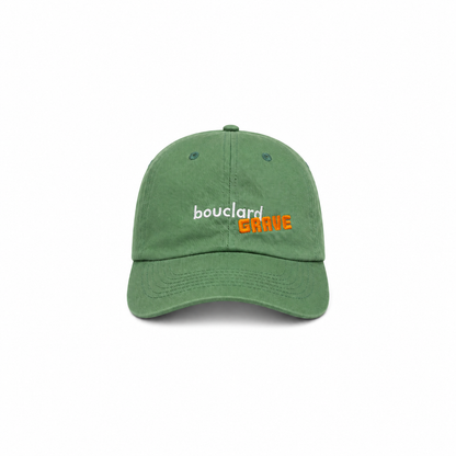 Casquette 6 panel bouclard + grave - Light Green
