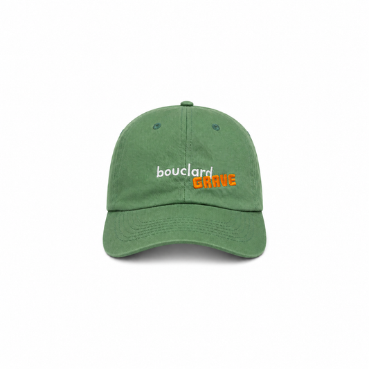 Casquette 6 panel bouclard + grave - Light Green