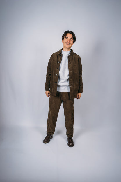 Corduroy Pant - Olive Green