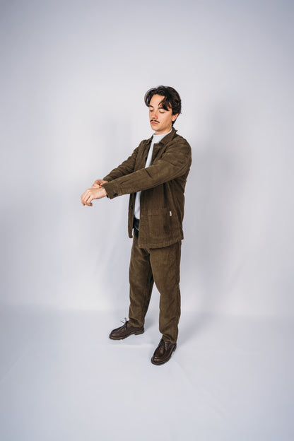 Corduroy Pant - Olive Green