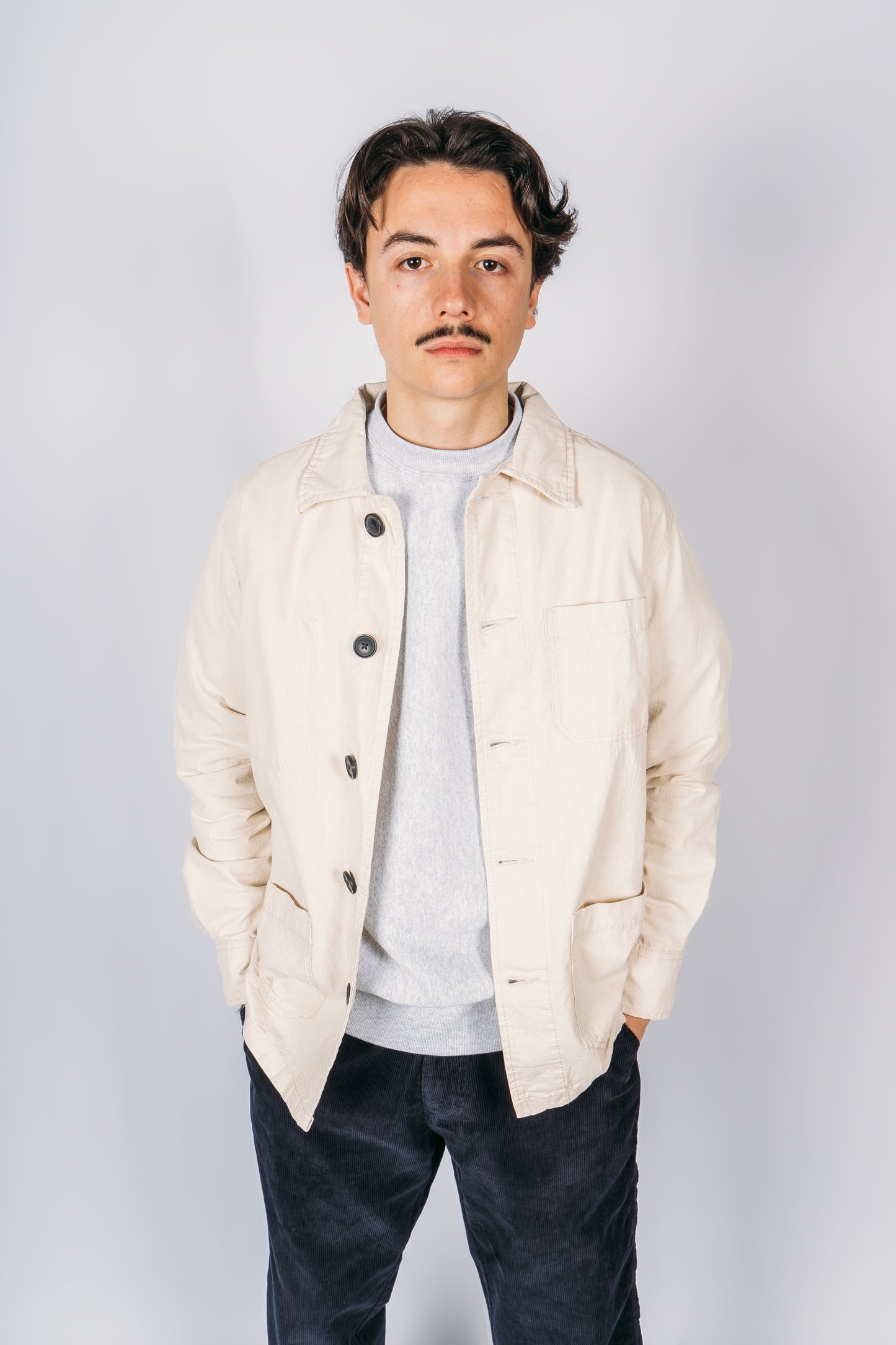 Worker Jacket - Ecru