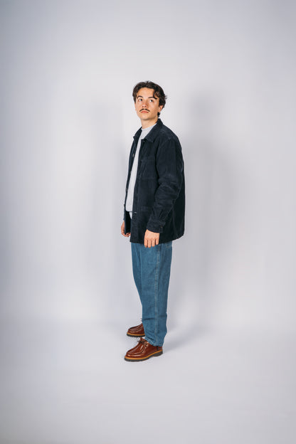 Worker Corduroy Jacket - Navy