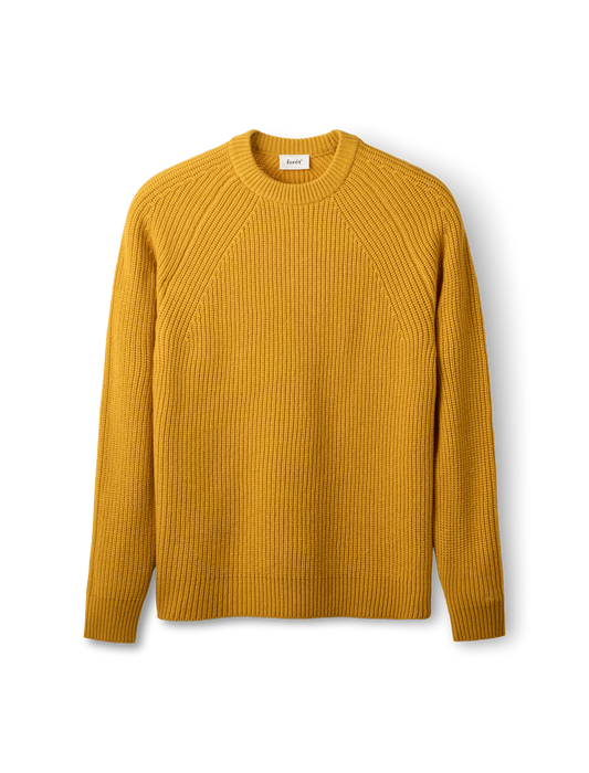 Delta Wool Rib Knit - Cumin