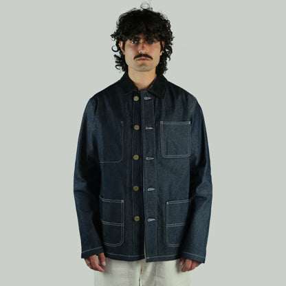 Denim Jacket - Raw Indigo