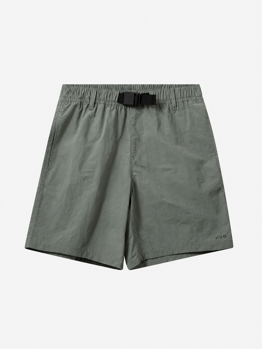 Leisure Belted Short - Dark Grey