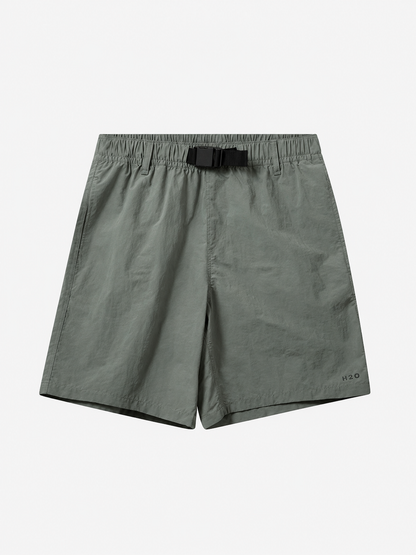Leisure Belted Short - Dark Grey