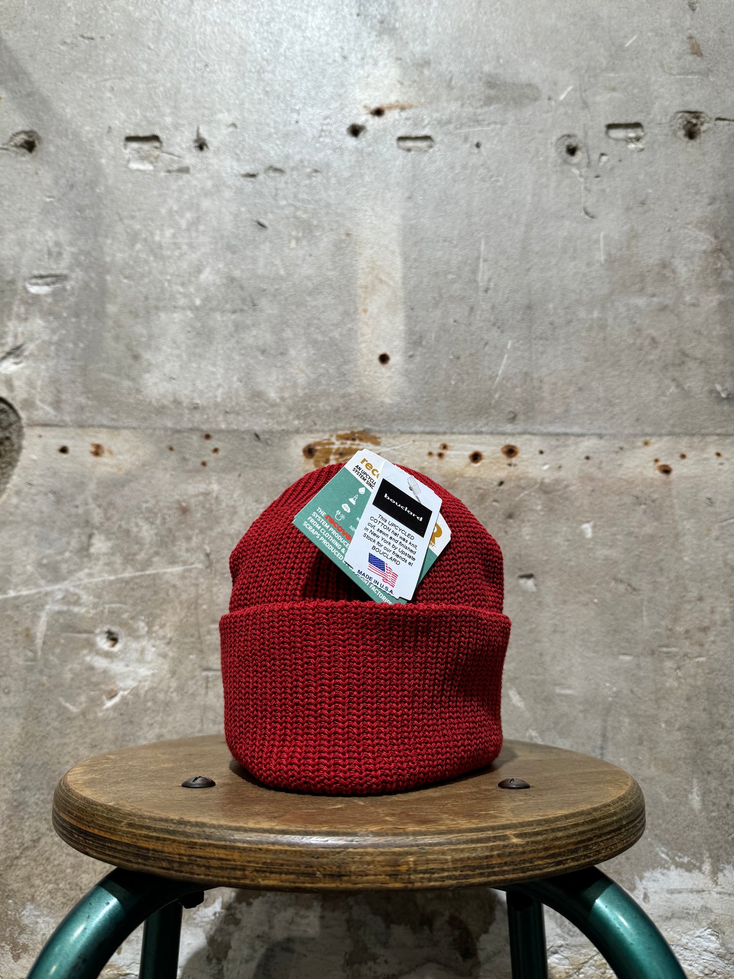 Watchcap Eco-Cotton - Crimson