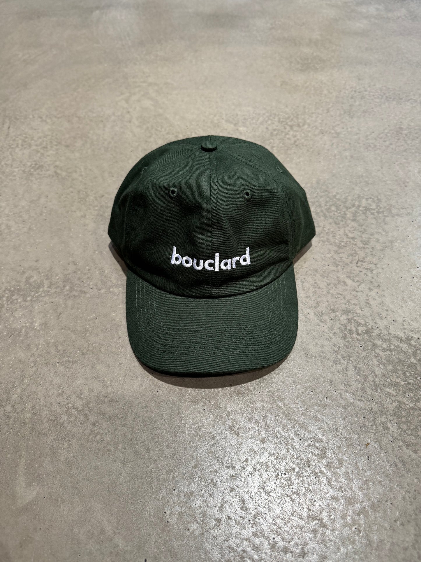 Casquette « bouclard » 6 panels - Vert bouclard