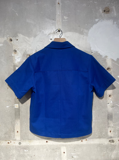 Surchemise manches courtes - Bleu Français