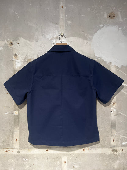 Surchemise manches courtes - Bleu marine