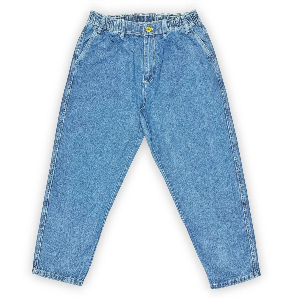 Denim Pant - Stone Bleached