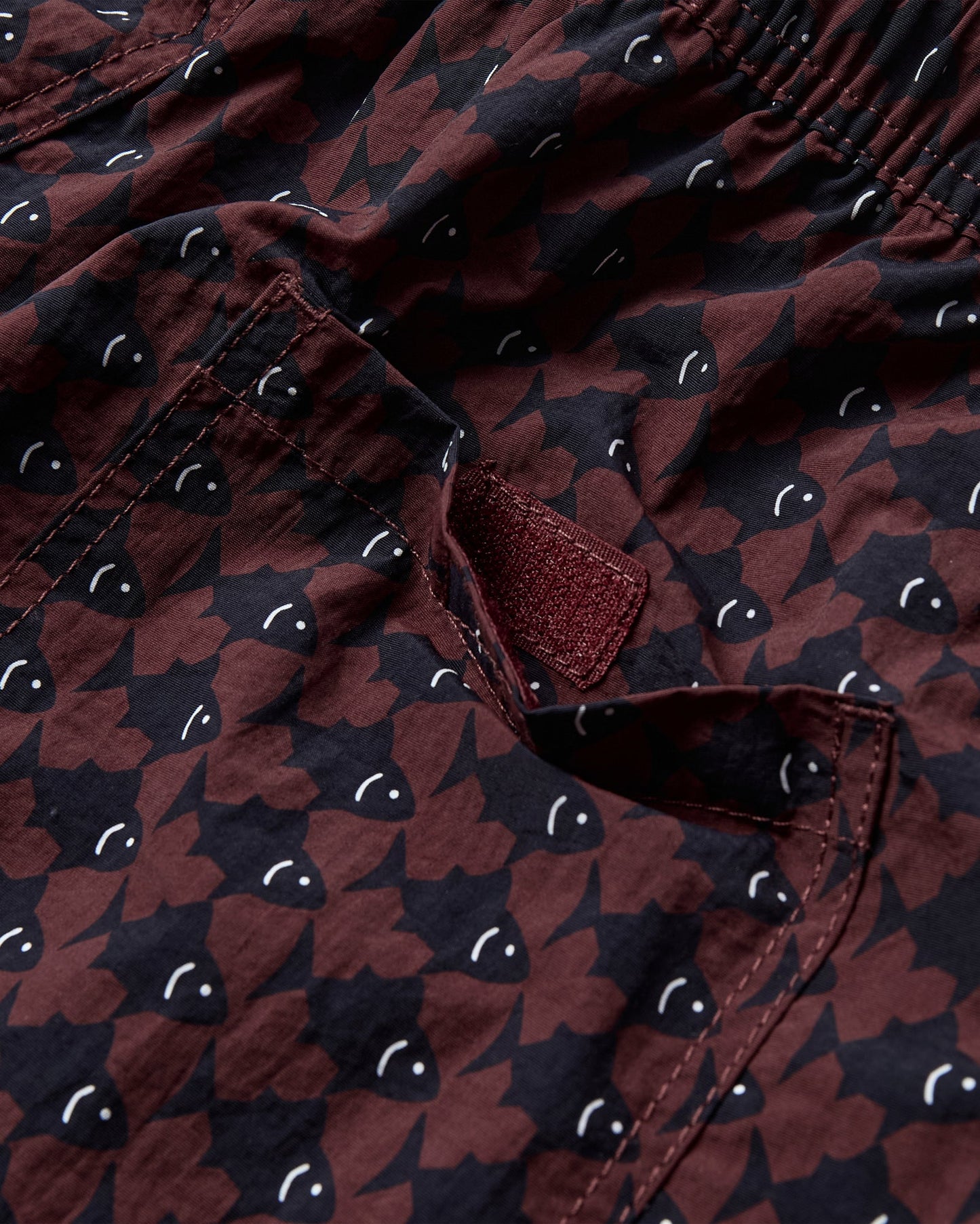 Nemo Swim Short - Bordeaux / Navy