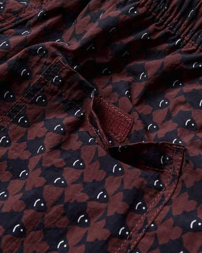 Nemo Swim Short - Bordeaux / Navy