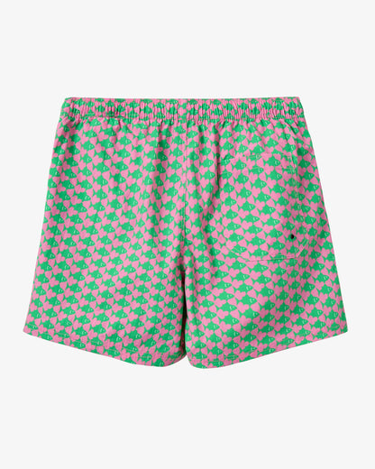 Nemo Swim Short - Sachet Pink / Green