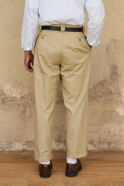 Pantalon à pinces - Beige