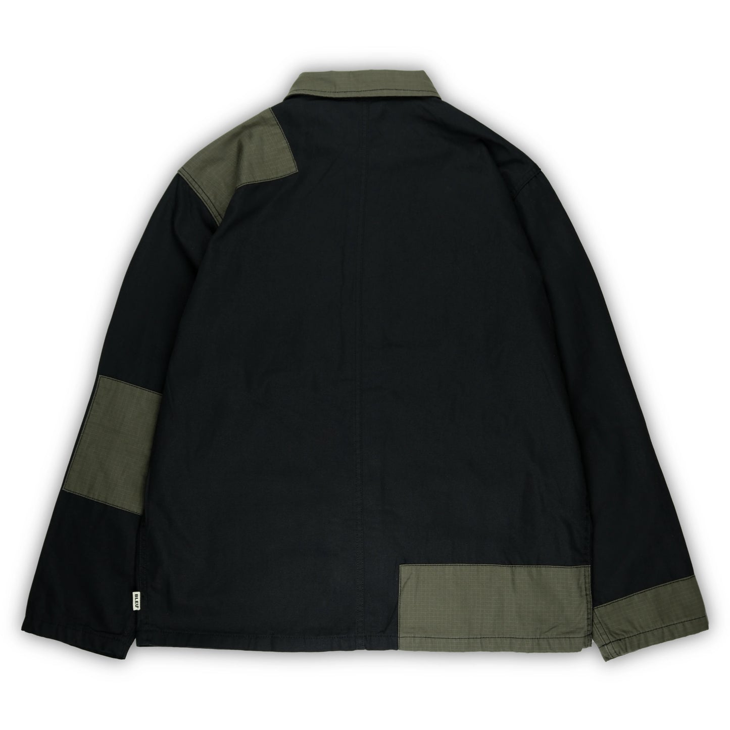 Patchwork Jacket - Black / Khaki