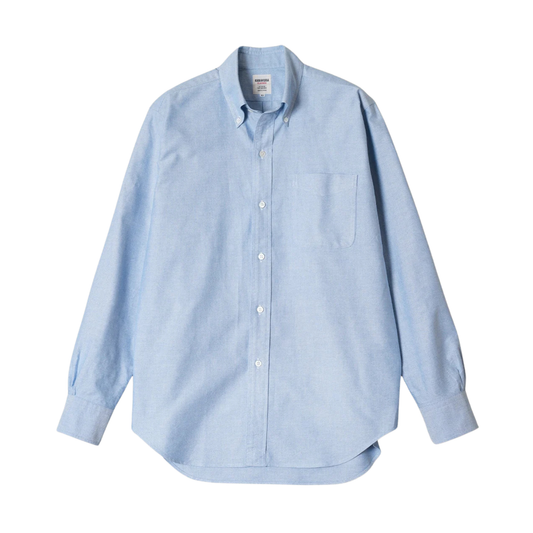 Chemise Ametora Button Down Selvedge Oxford - Blue