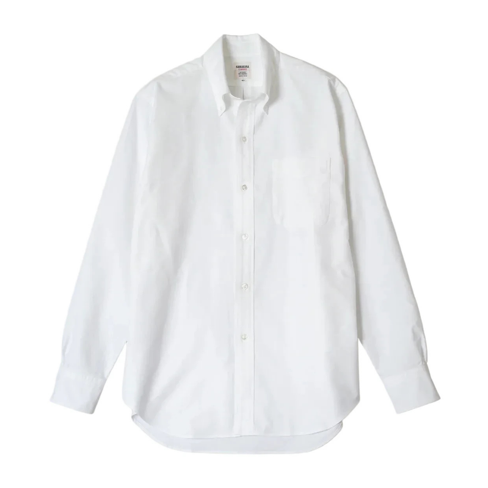 Chemise Ametora Button Down Selvedge Oxford - White